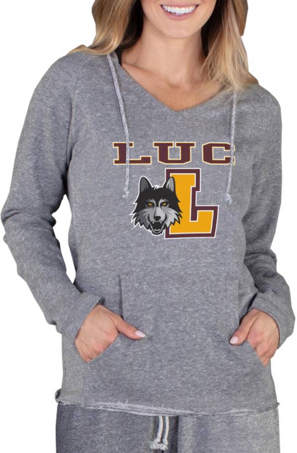 Concepts Sport Women's Loyola-Chicago Ramblers Grey Mainstream Hoodie