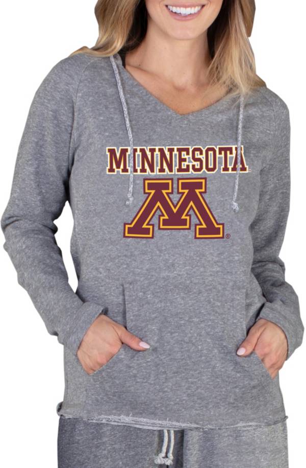 Concepts Sport Women's Minnesota Golden Gophers Grey Mainstream Hoodie