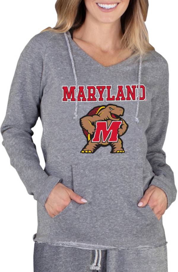 Concepts Sport Women's Maryland Terrapins Grey Mainstream Hoodie