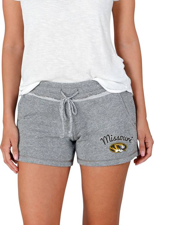 Concepts Sport Women's Missouri Tigers Grey Mainstream Terry Shorts product image