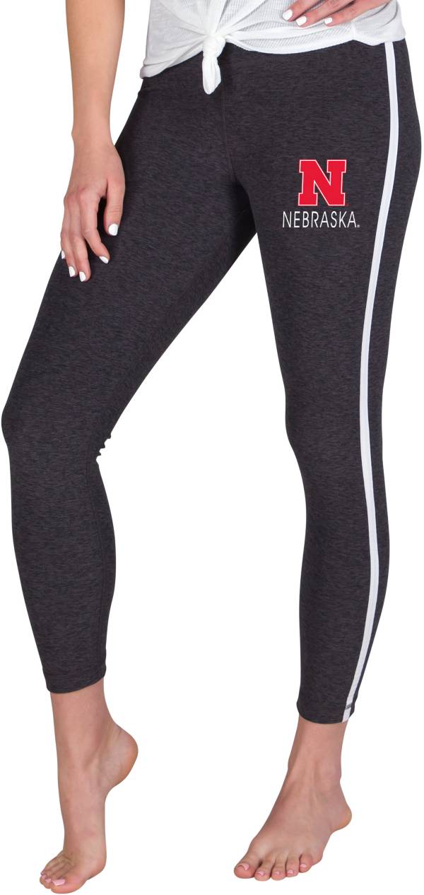 Concepts Sport Women's Nebraska Cornhuskers Grey Centerline Knit Leggings product image