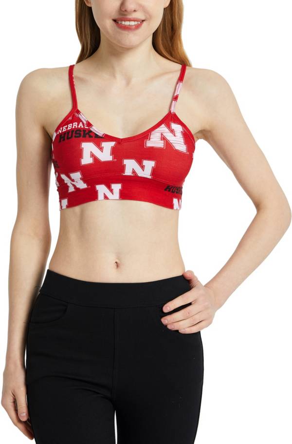 Concepts Sport Women's Nebraska Cornhuskers Scarlet Zest Knit Bralette product image