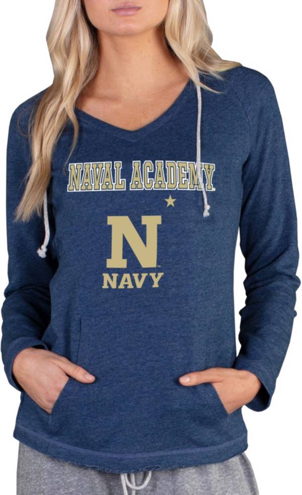 Concepts Sport Women's Navy Midshipmen Navy Mainstream Hoodie