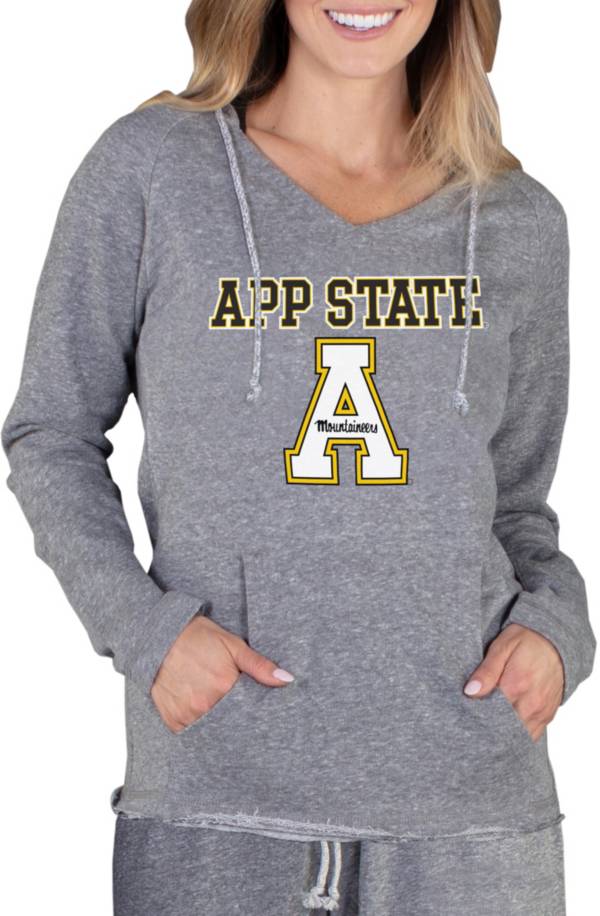 Concepts Sport Women's Appalachian State Mountaineers Grey Mainstream Hoodie