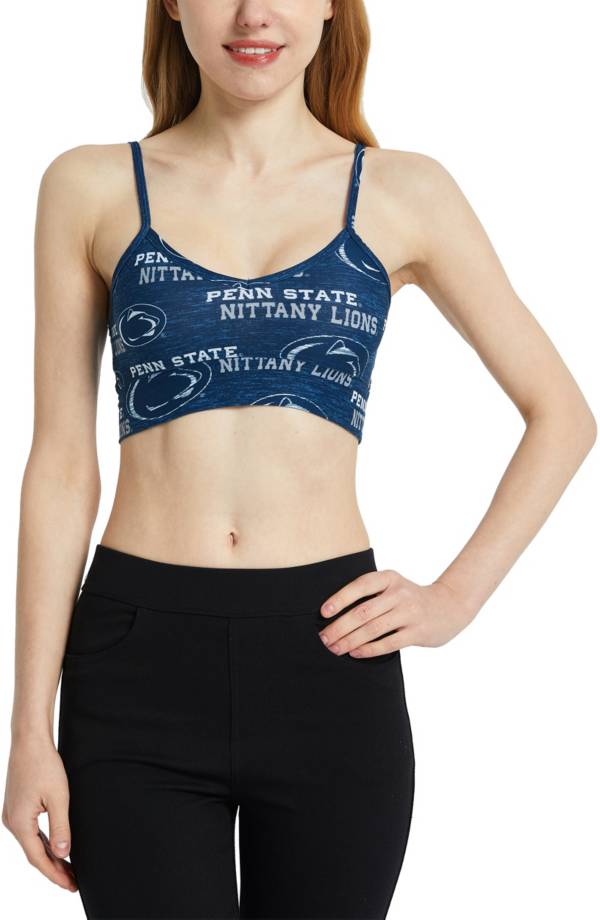 Concepts Sport Women's Penn State Nittany Lions Blue Zest Knit Bralette
