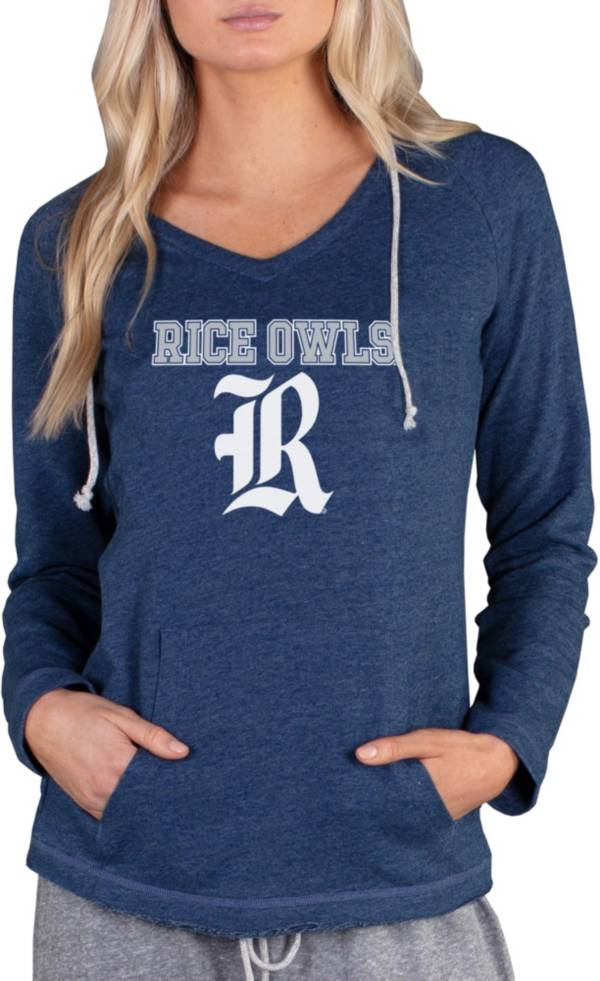 Concepts Sport Women's Rice Owls Blue Mainstream Hoodie