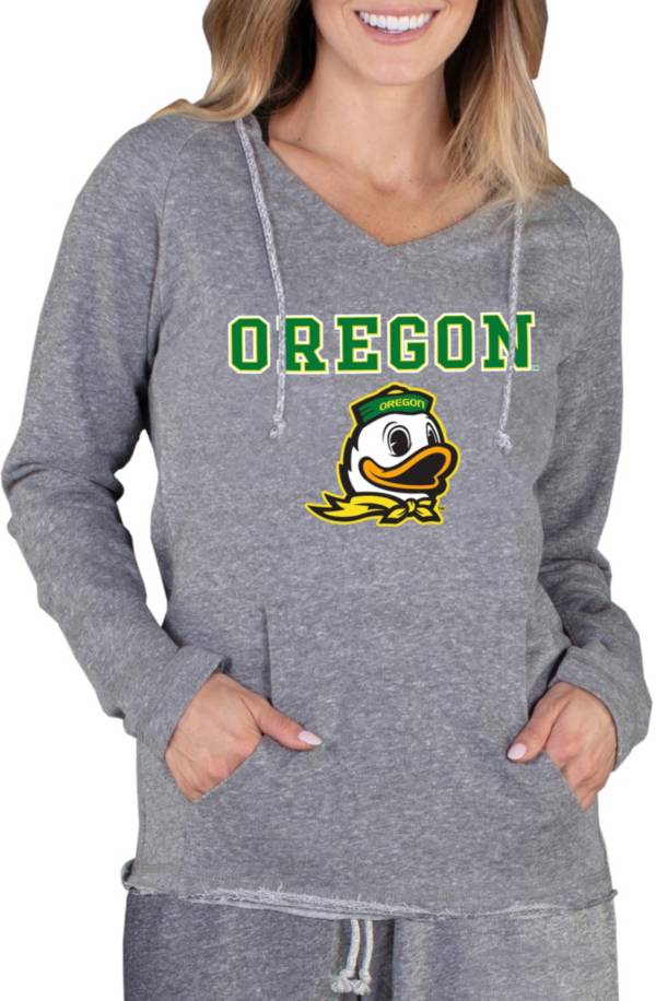 Concepts Sport Women's Oregon Ducks Grey Mainstream Hoodie