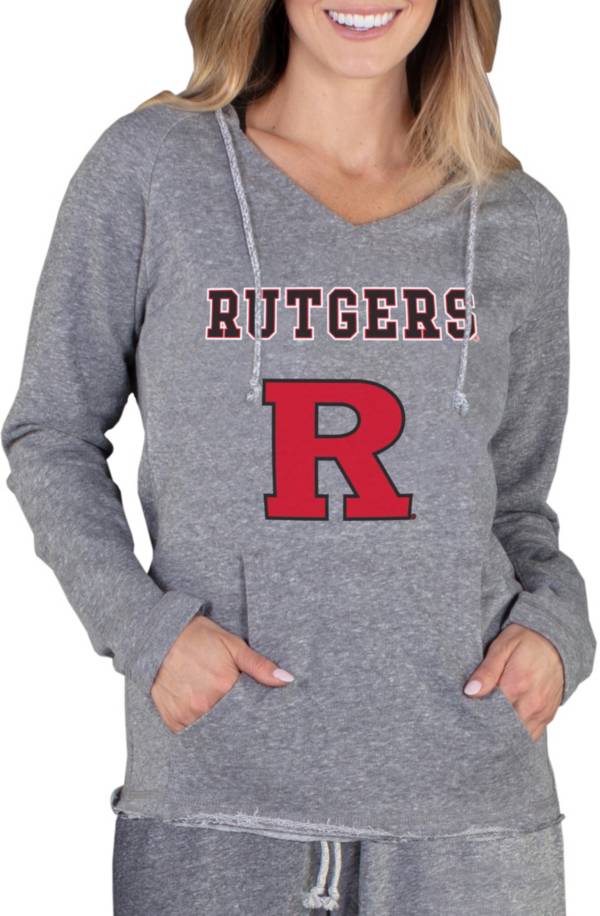 Concepts Sport Women's Rutgers Scarlet Knights Grey Mainstream Hoodie