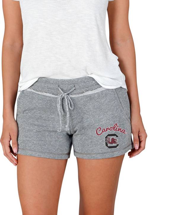 Concepts Sport Women's South Carolina Gamecocks Grey Mainstream Terry Shorts product image