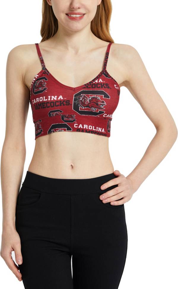 Concepts Sport Women's South Carolina Gamecocks Garnet Zest Knit Bralette