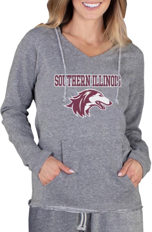 Concepts Sport Women's Southern Illinois Salukis Grey Mainstream Hoodie