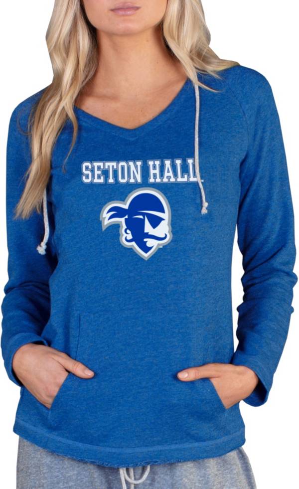 Concepts Sport Women's Seton Hall Seton Hall Pirates Blue Mainstream Hoodie