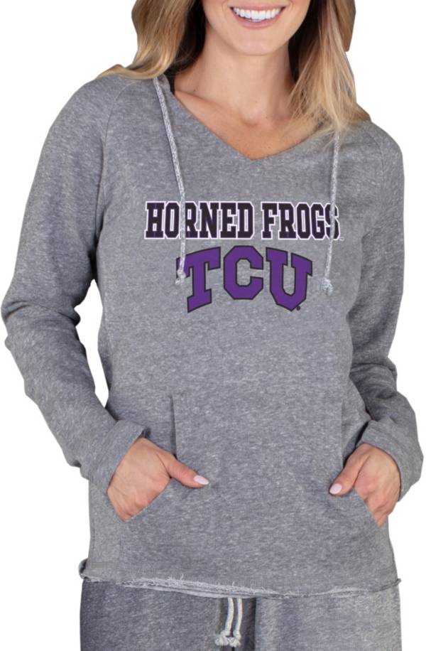 Concepts Sport Women's TCU Horned Frogs Grey Mainstream Hoodie