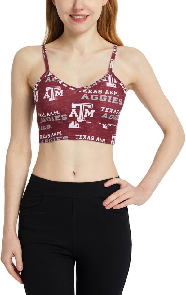 Concepts Sport Women's Texas A&M Aggies Maroon Zest Knit Bralette product image