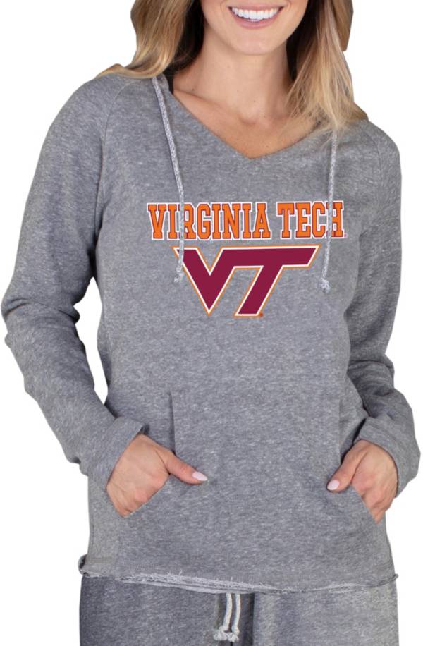 Concepts Sport Women's Virginia Tech Hokies Grey Mainstream Hoodie