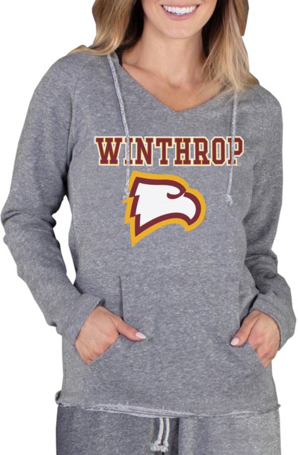 Concepts Sport Women's Winthrop Eagles Grey Mainstream Hoodie