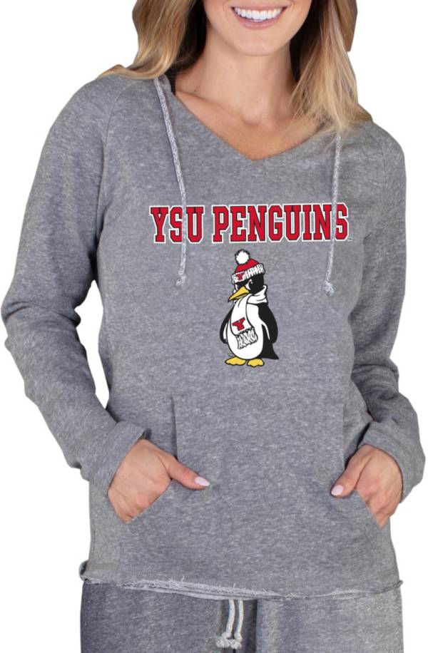 Concepts Sport Women's Youngstown State Penguins Grey Mainstream Hoodie