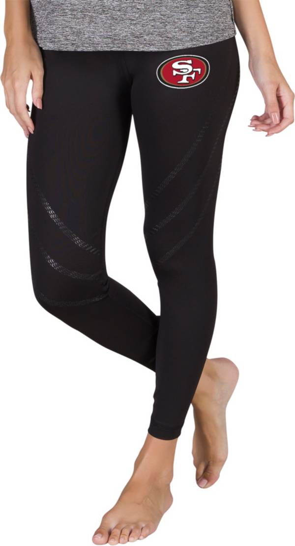 Concepts Sport Women's San Francisco 49ers Lineup Black Leggings