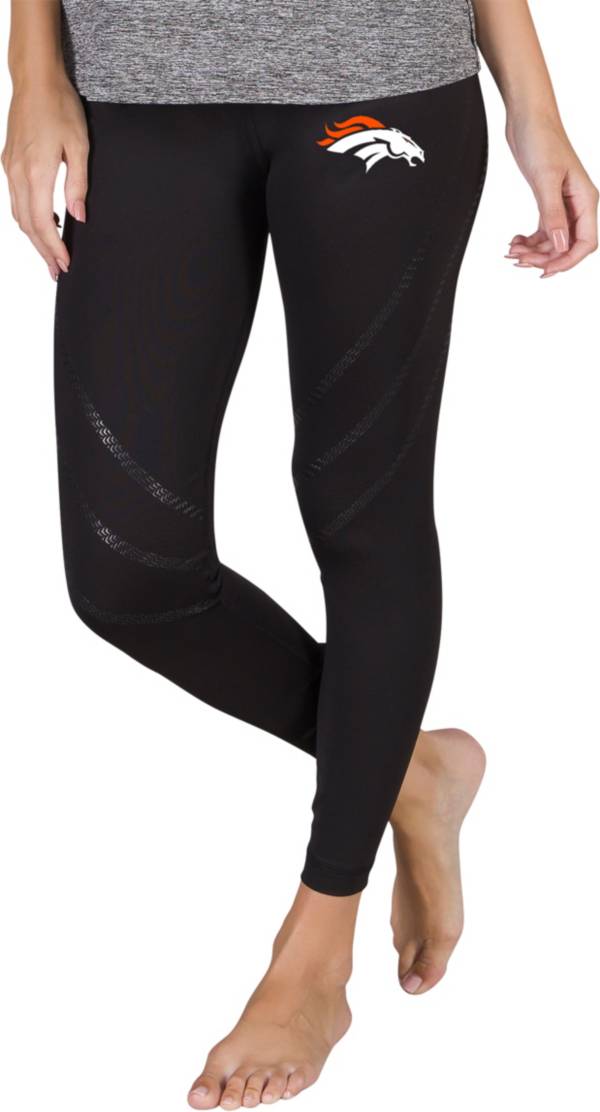 Concepts Sport Women's Denver Broncos Lineup Black Leggings