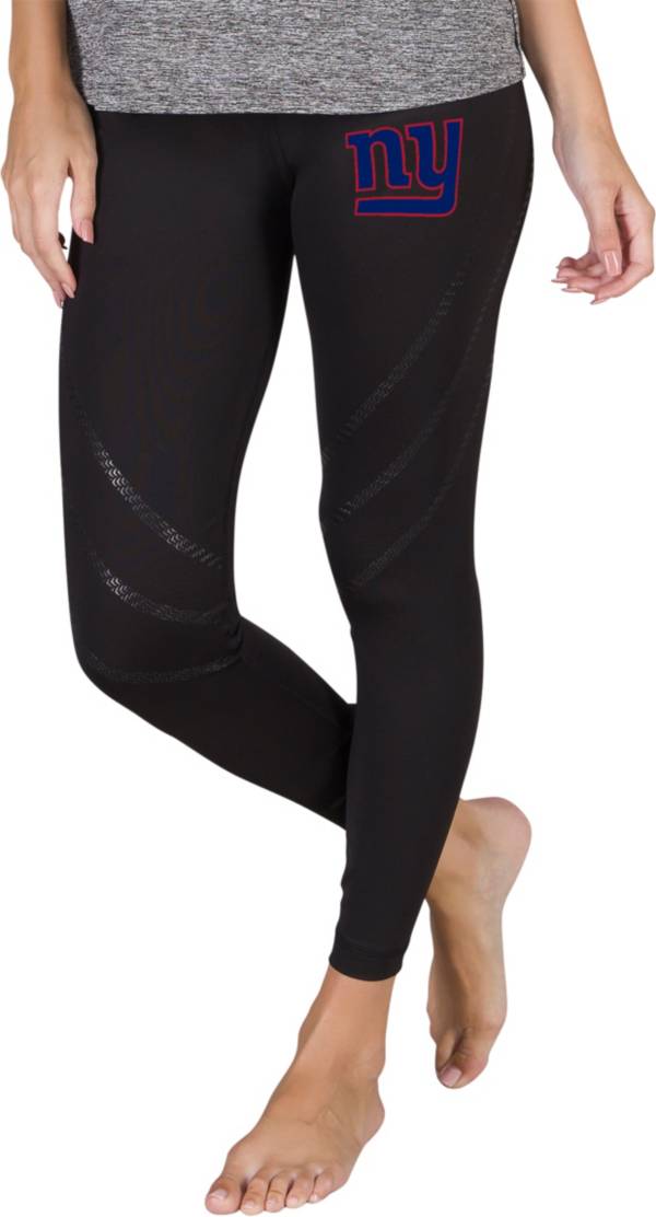 Concepts Sport Women's New York Giants Lineup Black Leggings