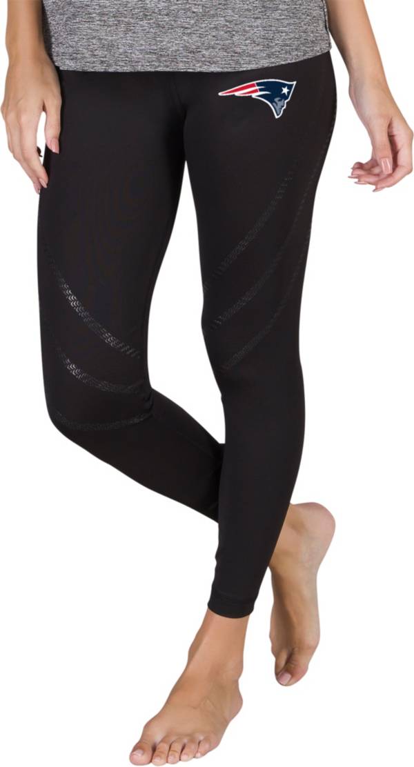 Concepts Sport Women's New England Patriots Lineup Black Leggings