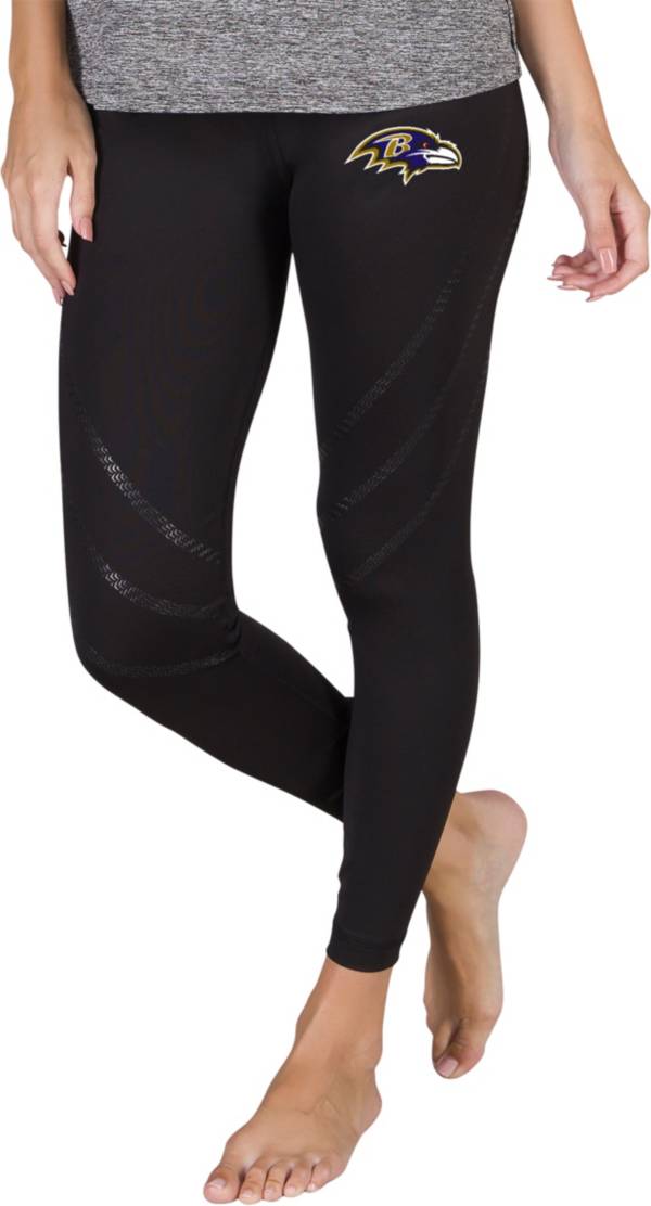 Concepts Sport Women's Baltimore Ravens Lineup Black Leggings