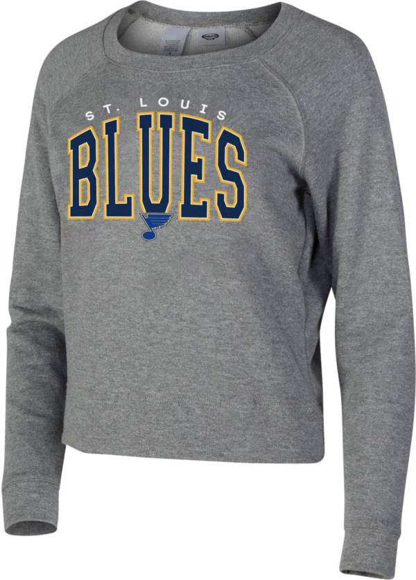 Concepts Sport Women's St. Louis Blues Mainstream Grey Sweatshirt