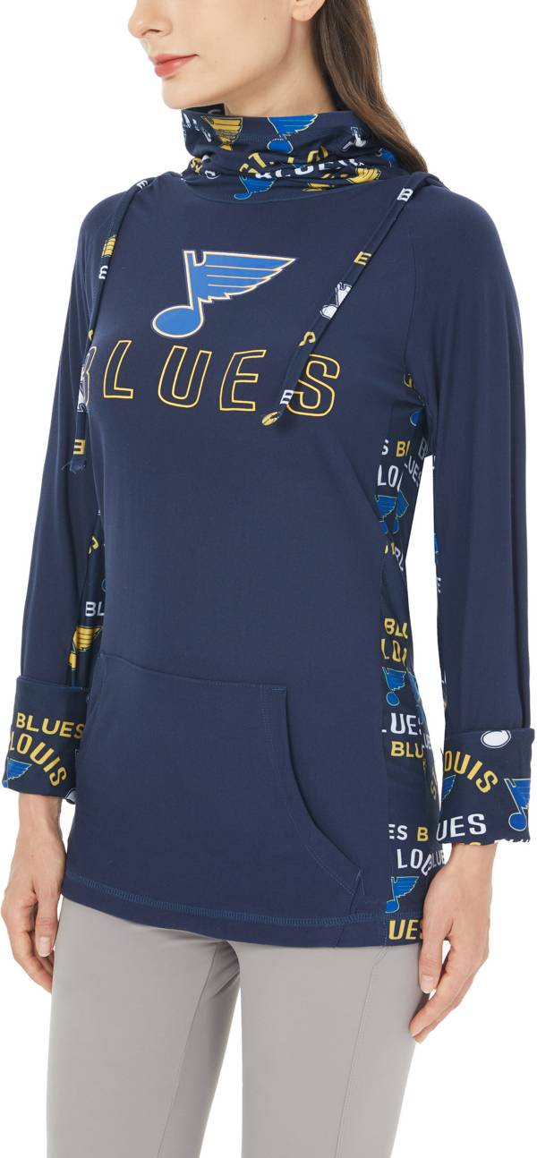 Concepts Sport Women's St. Louis Blues Flagship Navy Hoodie