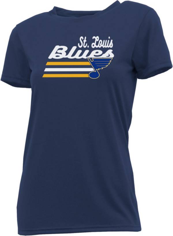 Concepts Sport Women's St. Louis Blues Marathon Navy T-Shirt