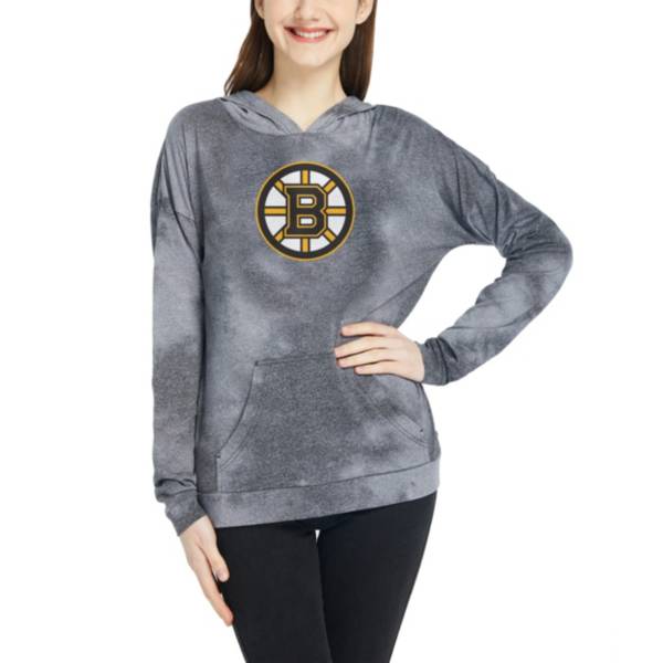 Concepts Sport Women's Boston Bruins Empennage Black Pullover Hoodie