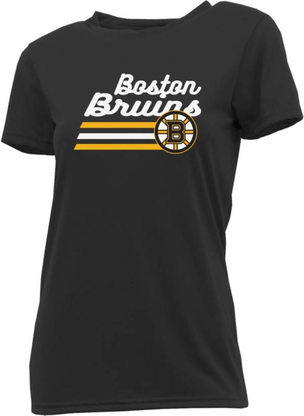 Concepts Sport Women's Boston Bruins Marathon Black T-Shirt