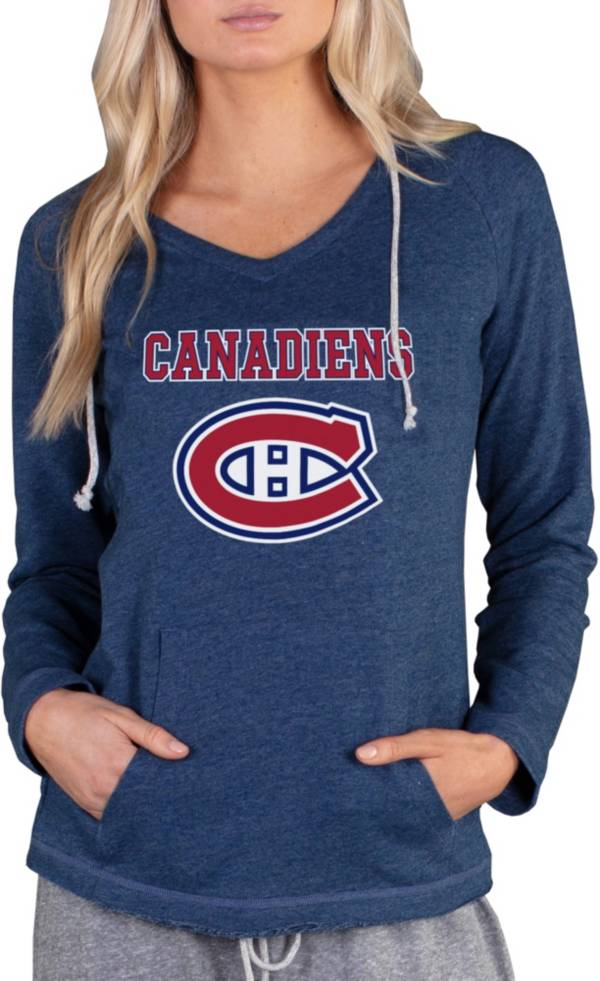 Concepts Sport Women's Montreal Canadiens Mainstream Navy Hoodie