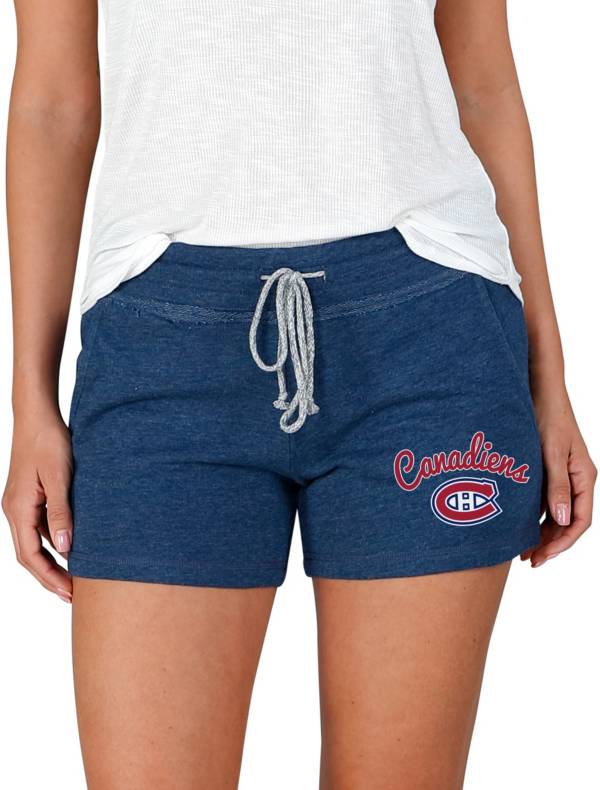 Concepts Sport Women's Montreal Canadiens Navy Terry Shorts