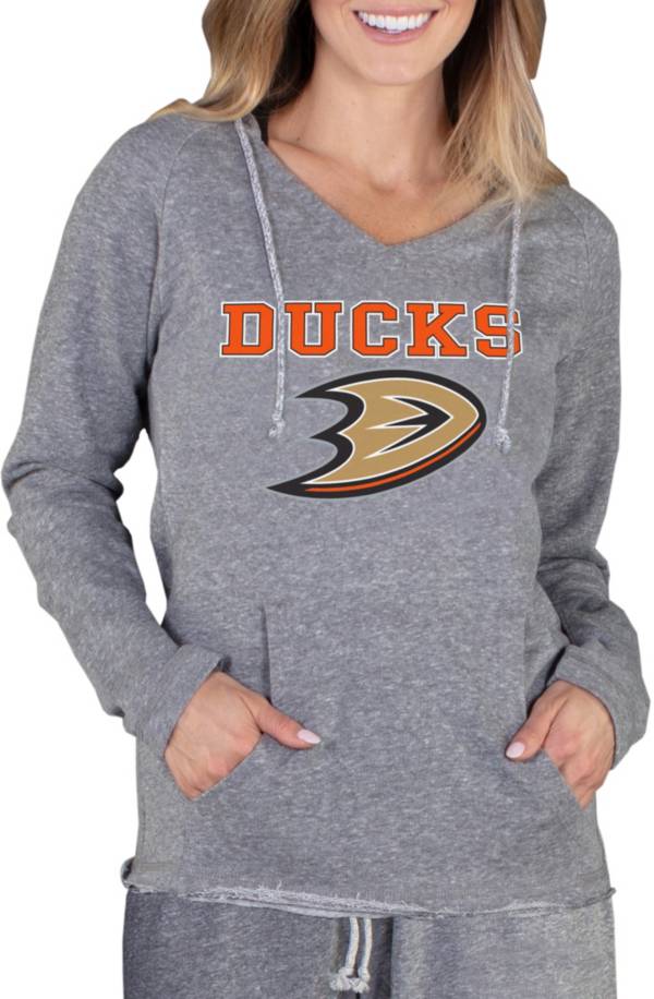 Concepts Sport Women's Anaheim Ducks Mainstream Grey Hoodie product image