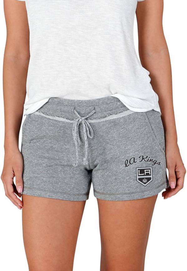 Concepts Sport Women's Los Angeles Kings Grey Terry Shorts