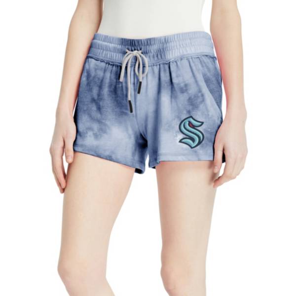 Concepts Sport Women's Seattle Kraken Empennage Navy Shorts