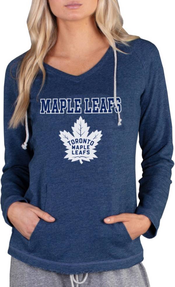 Concepts Sport Women's Toronto Maple Leafs Mainstream Navy Hoodie