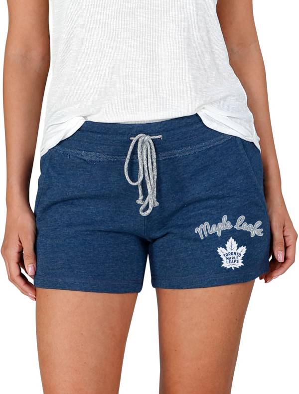 Concepts Sport Women's Toronto Maple Leafs Navy Terry Shorts product image