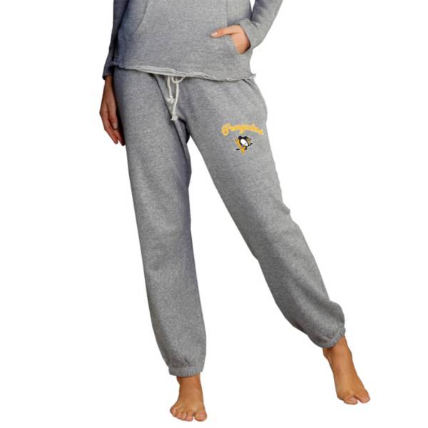 Concepts Sports Women's Pittsburgh Penguins Grey Mainstream Pants product image