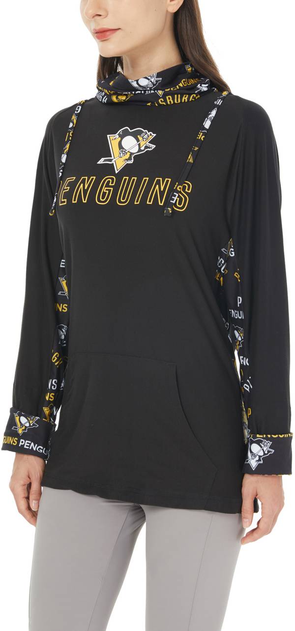 Concepts Sport Women's Pittsburgh Penguins Flagship Black Hoodie