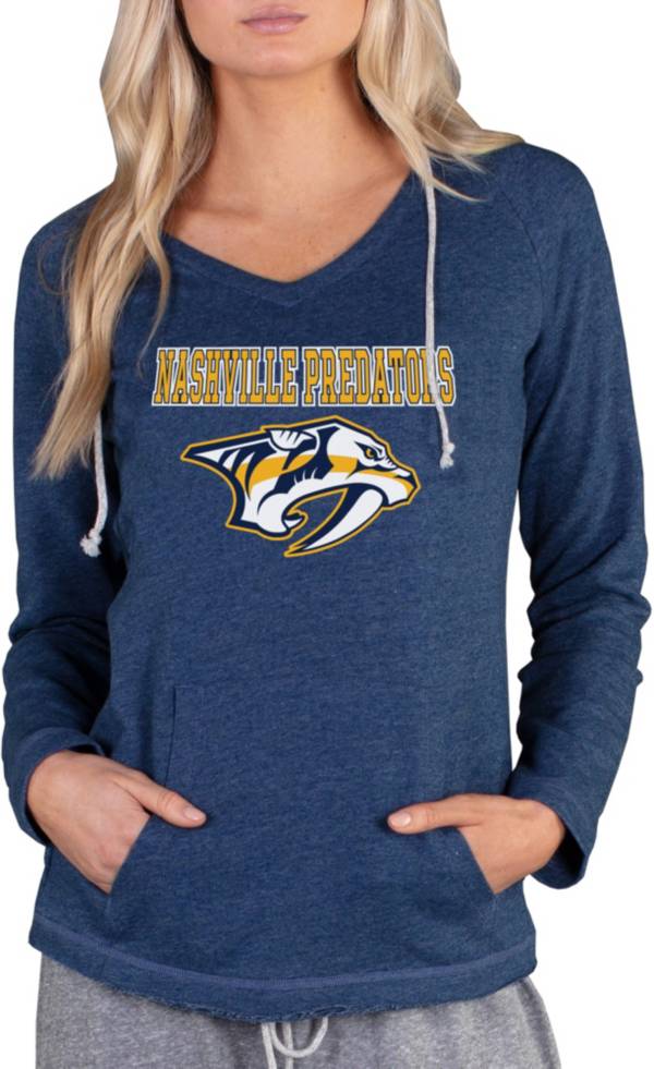 Concepts Sport Women's Nashville Predators Mainstream Navy Hoodie