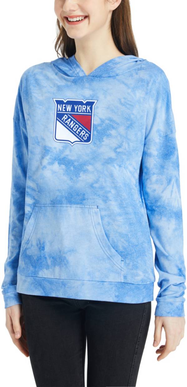 Concepts Sport Women's New York Rangers Empennage Royal Pullover Hoodie