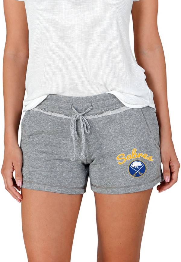 Concepts Sport Women's Buffalo Sabres Grey Terry Shorts