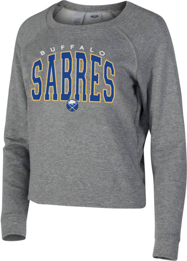 Concepts Sport Women's Buffalo Sabres Mainstream Grey Sweatshirt