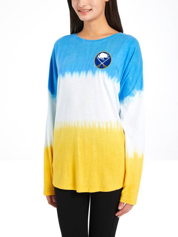 Concepts Sport Women's Buffalo Sabres Reception Tie-Dye T-Shirt product image