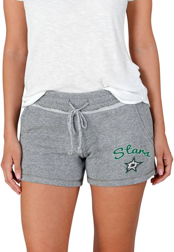 Concepts Sport Women's Dallas Stars Grey Terry Shorts product image