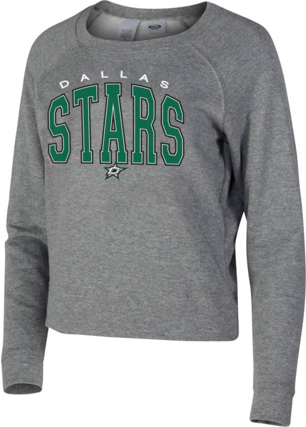 Concepts Sport Women's Dallas Stars Mainstream Grey Sweatshirt