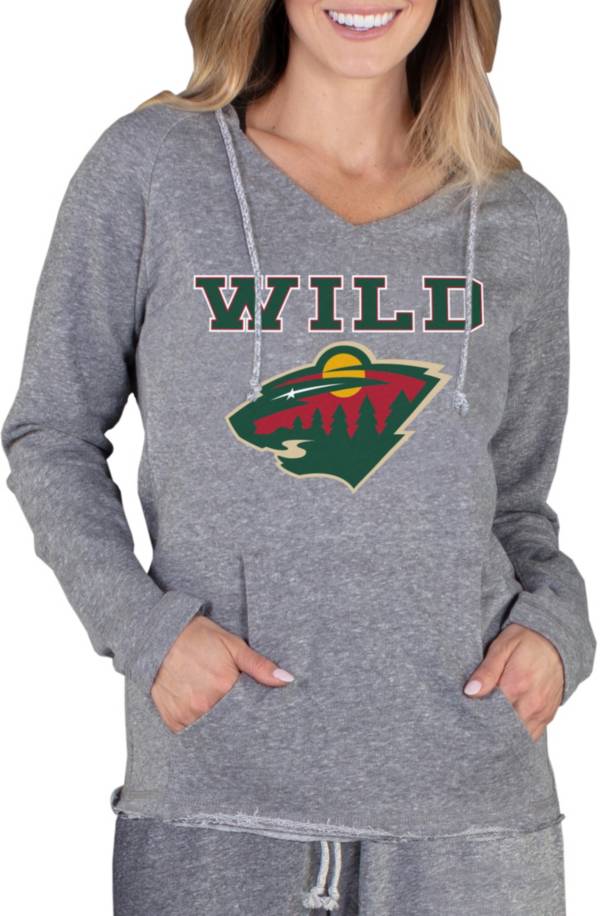 Concepts Sport Women's Minnesota Wild Mainstream Grey Hoodie