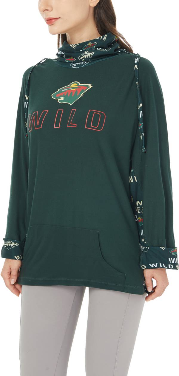 Concepts Sport Women's Minnesota Wild Flagship Green Hoodie