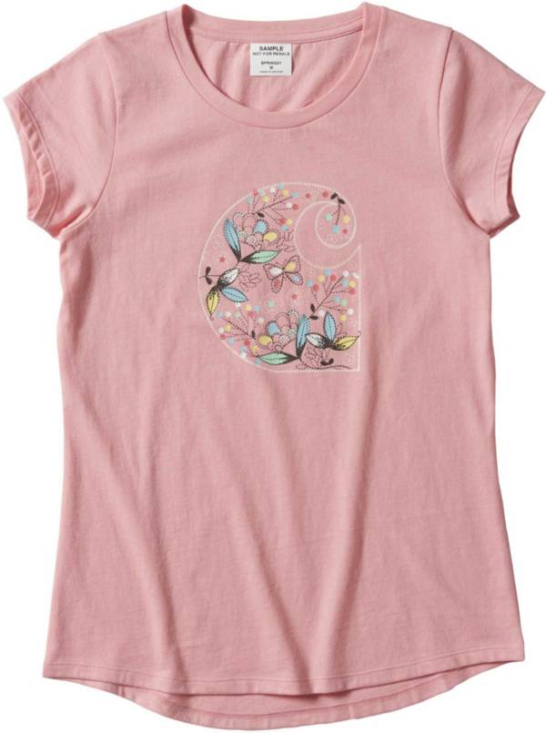 Carhartt Toddler Girl's Short Sleeve Graphic T-Shirt
